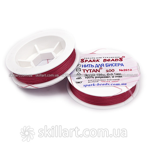Нитки для бисера Tytan 100 Spark Beads (100м), 2612